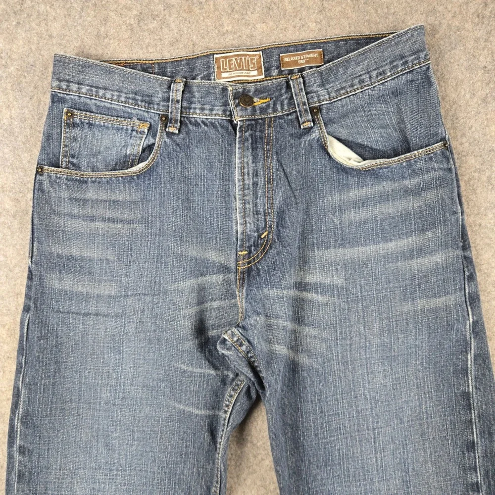 Levi 559 Jeans Mens 32x30 Blue Relaxed Straight Leg Denim Faded Skater Y2k